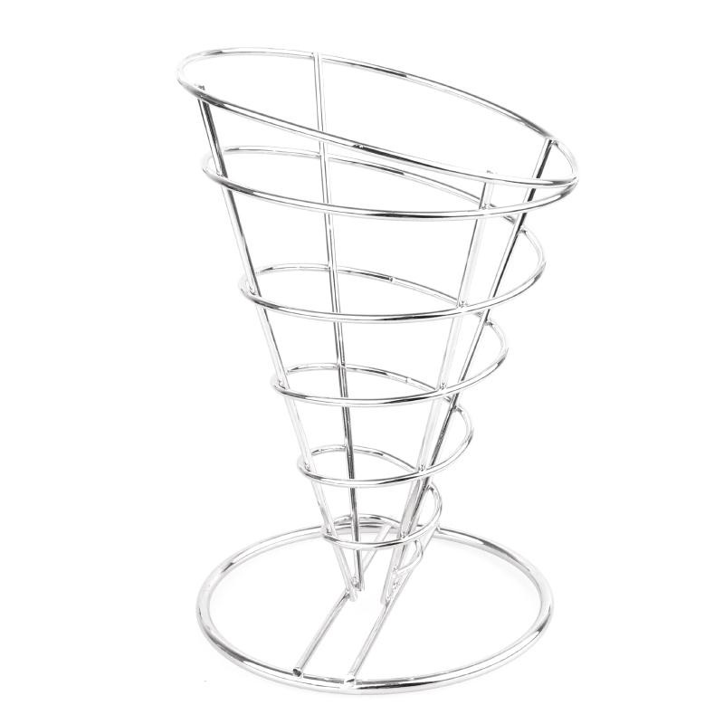 Frittentütenhalter Edelstahl